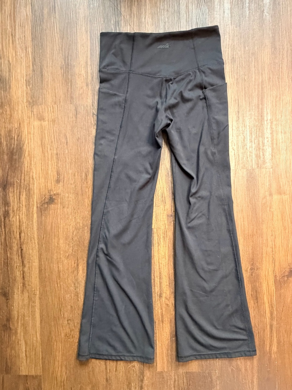 Avia Active Flare Yoga Pants with Wide Waistband - Picture 9 of 9